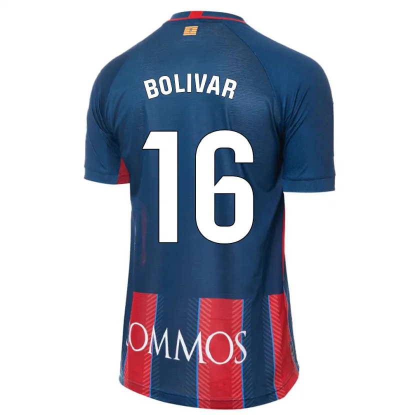 Danxen Hombre Camiseta Jovanny Bolívar #16 Armada 1ª Equipación 2023/24 La Camisa