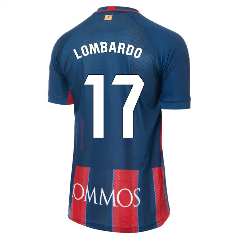 Danxen Hombre Camiseta Enzo Lombardo #17 Armada 1ª Equipación 2023/24 La Camisa