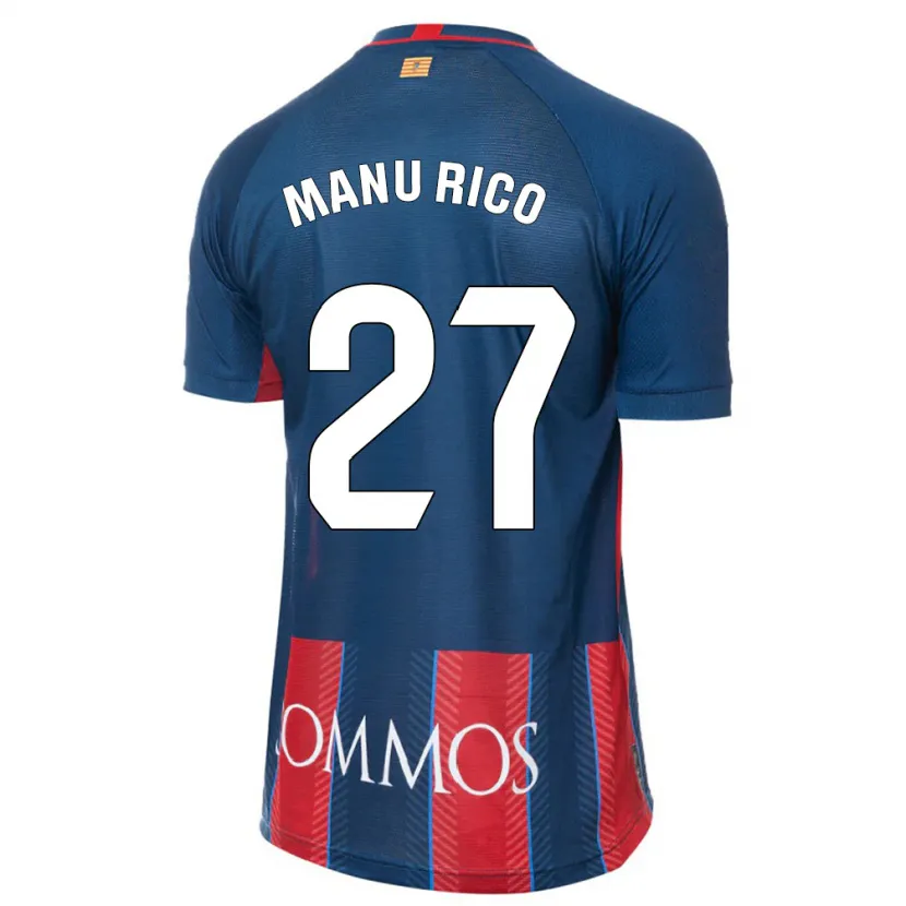 Danxen Hombre Camiseta Manu Rico #27 Armada 1ª Equipación 2023/24 La Camisa