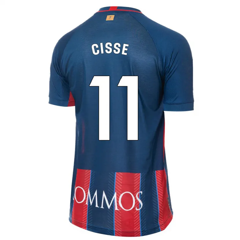 Danxen Hombre Camiseta Bakary Cissé #11 Armada 1ª Equipación 2023/24 La Camisa