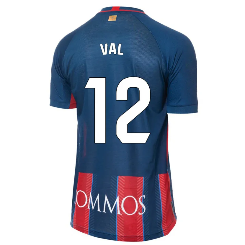 Danxen Hombre Camiseta Ángel Val #12 Armada 1ª Equipación 2023/24 La Camisa