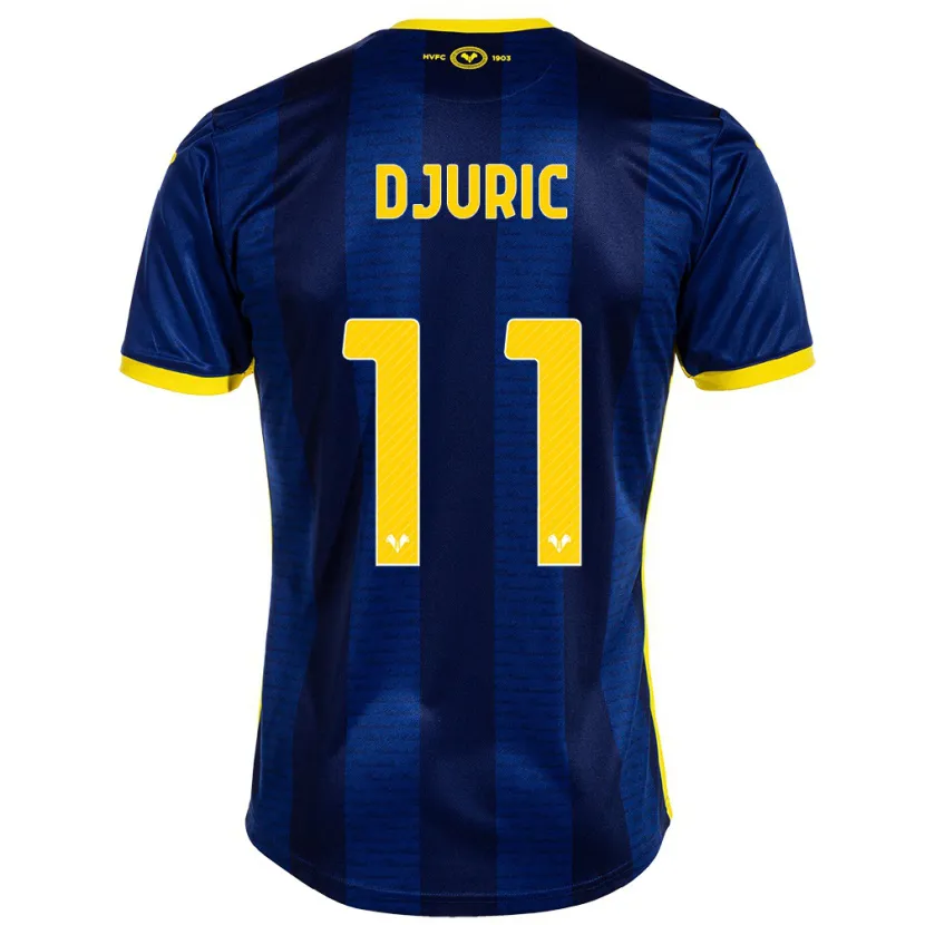 Danxen Hombre Camiseta Milan Djuric #11 Armada 1ª Equipación 2023/24 La Camisa