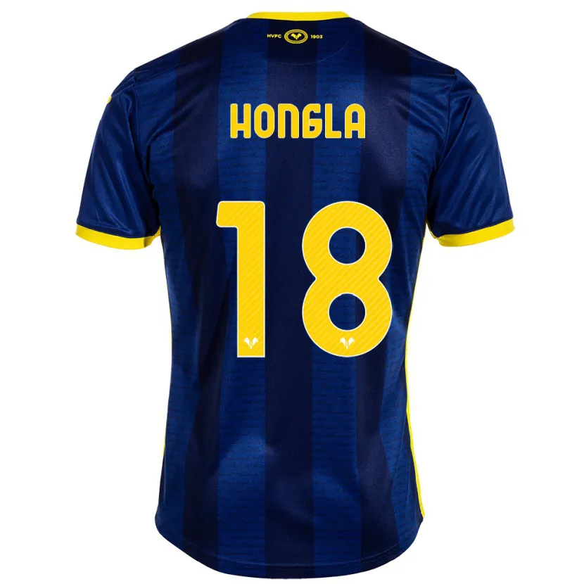 Danxen Hombre Camiseta Martin Hongla #18 Armada 1ª Equipación 2023/24 La Camisa