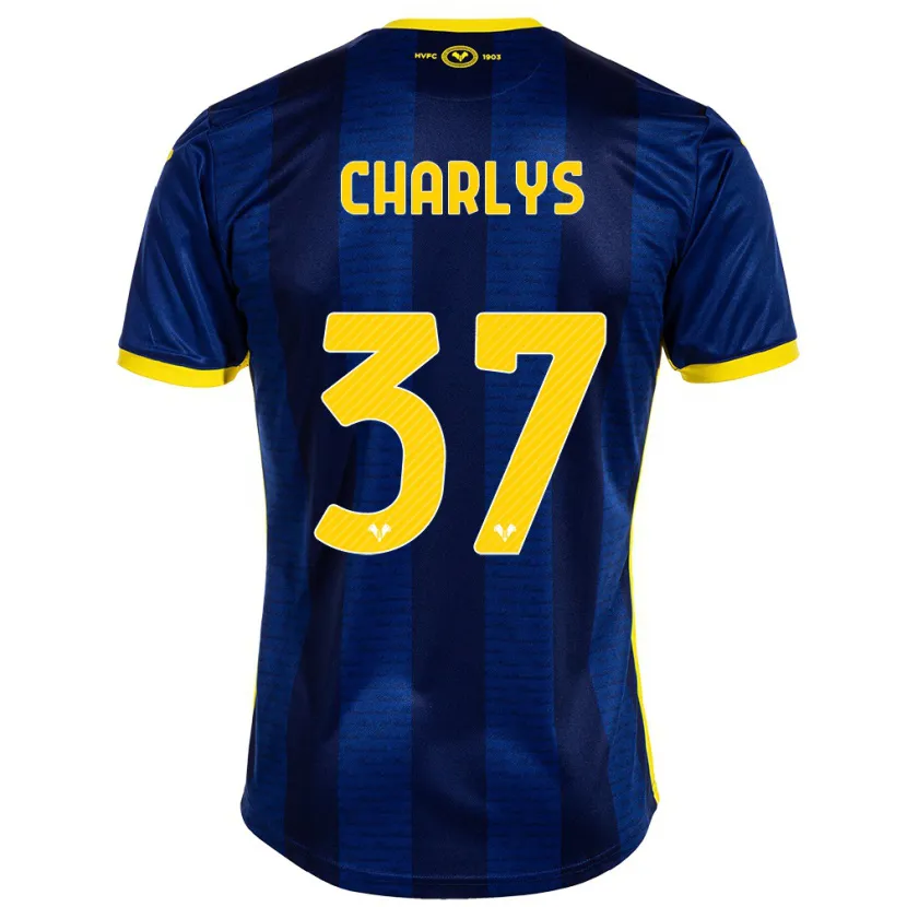 Danxen Hombre Camiseta Charlys #37 Armada 1ª Equipación 2023/24 La Camisa