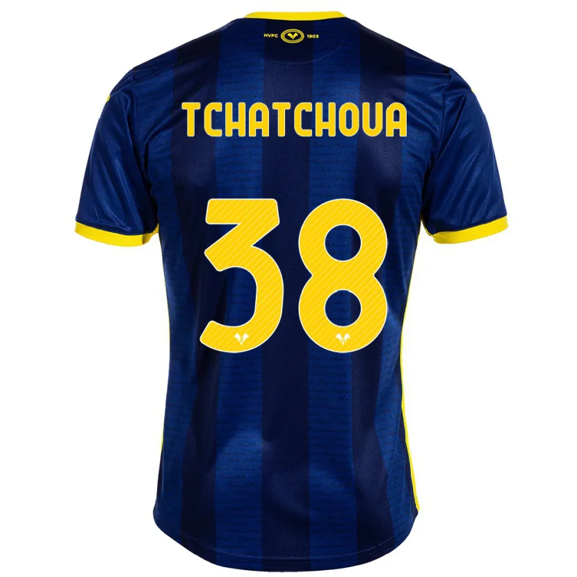 Danxen Hombre Camiseta Jackson Tchatchoua #38 Armada 1ª Equipación 2023/24 La Camisa