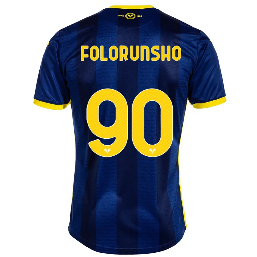 Danxen Hombre Camiseta Michael Folorunsho #90 Armada 1ª Equipación 2023/24 La Camisa