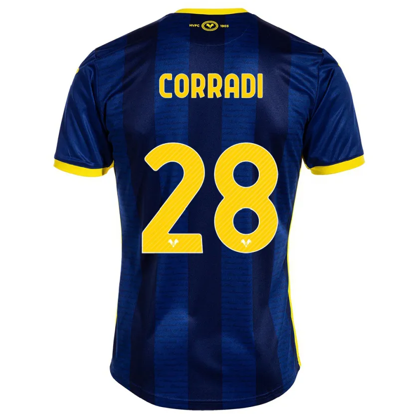 Danxen Hombre Camiseta Christian Corradi #28 Armada 1ª Equipación 2023/24 La Camisa