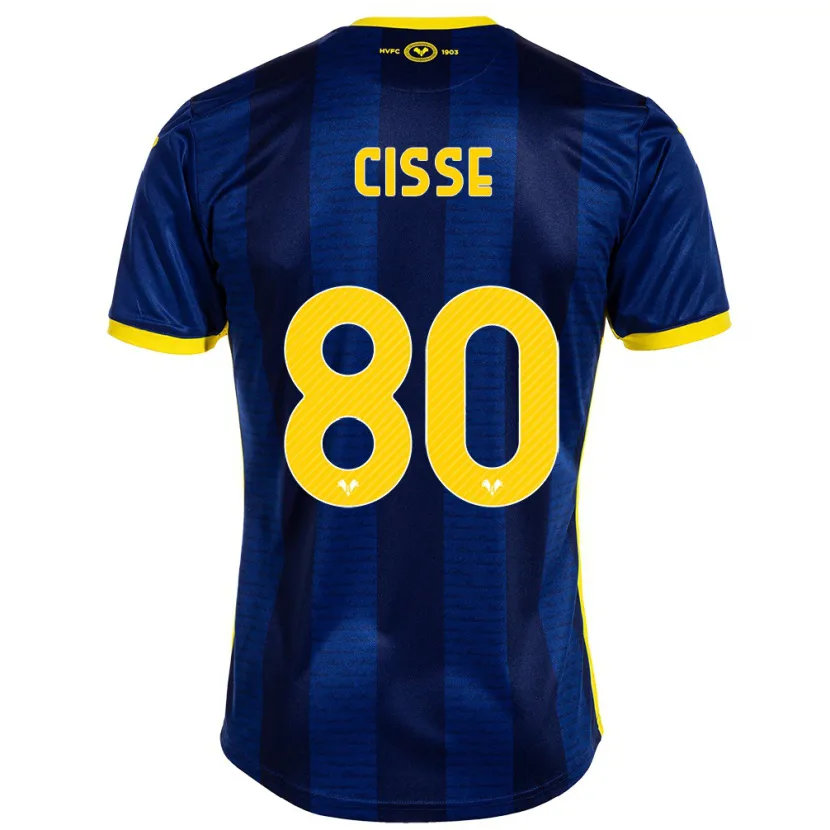 Danxen Hombre Camiseta Alphadjo Cissè #80 Armada 1ª Equipación 2023/24 La Camisa