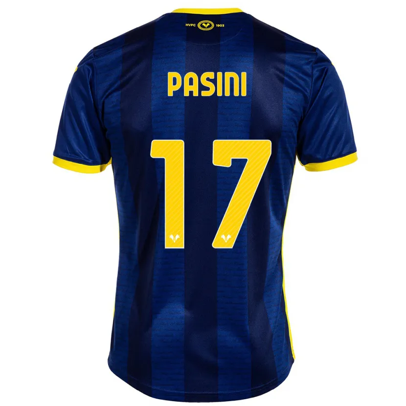 Danxen Hombre Camiseta Veronica Pasini #17 Armada 1ª Equipación 2023/24 La Camisa