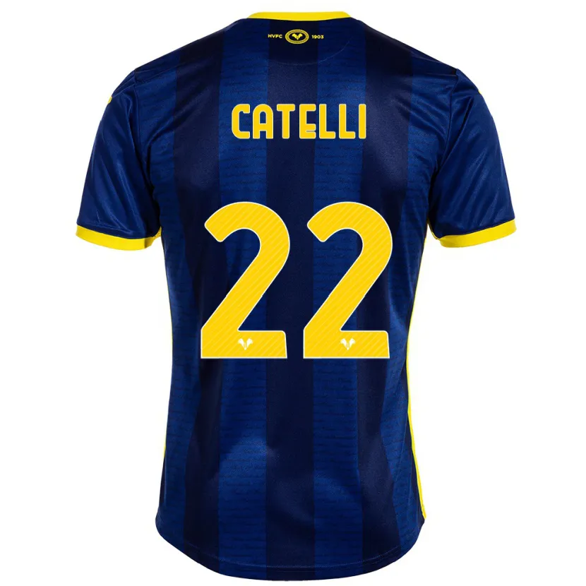 Danxen Hombre Camiseta Anna Catelli #22 Armada 1ª Equipación 2023/24 La Camisa