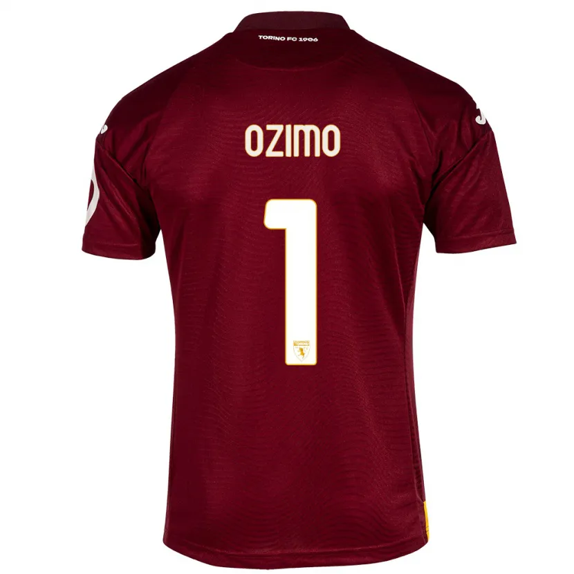 Danxen Hombre Camiseta Arianna Ozimo #1 Rojo Oscuro 1ª Equipación 2023/24 La Camisa