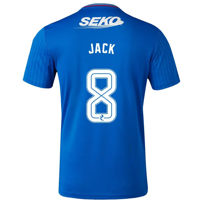 Danxen Hombre Camiseta Ryan Jack #8 Azul 1ª Equipación 2023/24 La Camisa