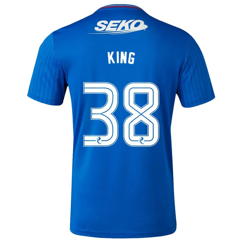 Danxen Hombre Camiseta Leon King #38 Azul 1ª Equipación 2023/24 La Camisa