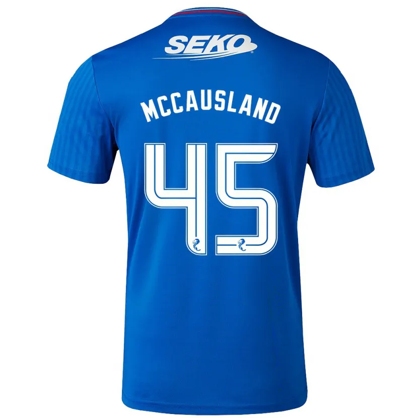 Danxen Hombre Camiseta Ross Mccausland #45 Azul 1ª Equipación 2023/24 La Camisa