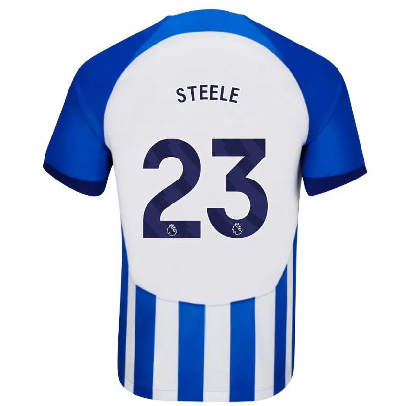 Danxen Hombre Camiseta Jason Steele #23 Azul 1ª Equipación 2023/24 La Camisa