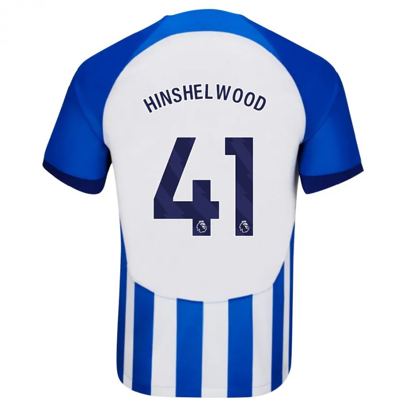 Danxen Hombre Camiseta Jack Hinshelwood #41 Azul 1ª Equipación 2023/24 La Camisa