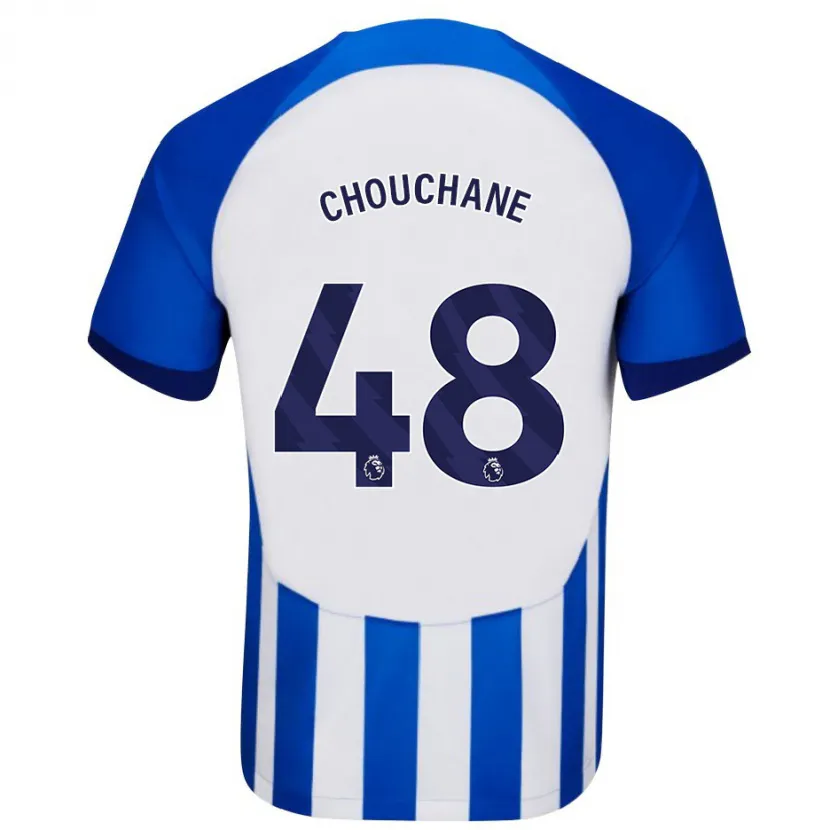 Danxen Hombre Camiseta Samy Chouchane #48 Azul 1ª Equipación 2023/24 La Camisa