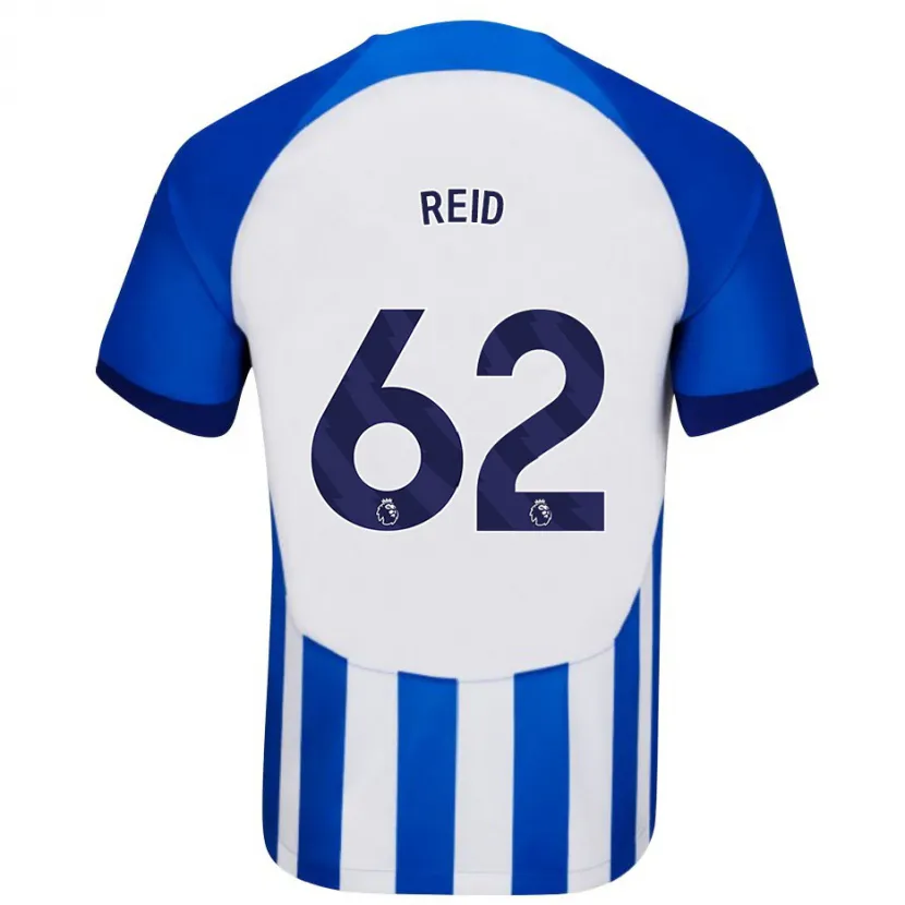 Danxen Hombre Camiseta Tommy Reid #62 Azul 1ª Equipación 2023/24 La Camisa