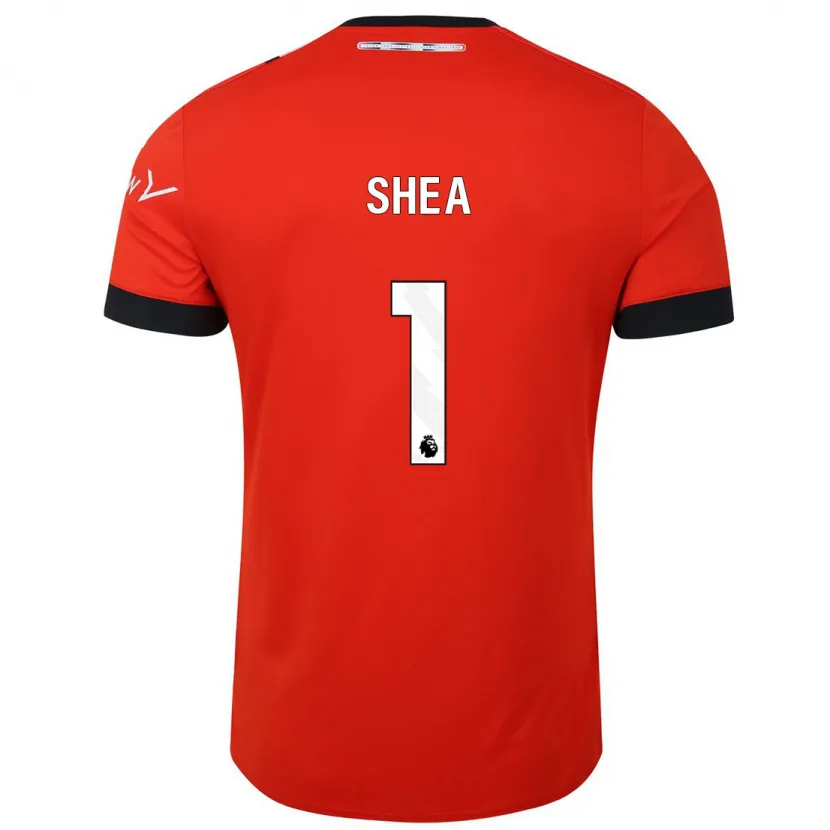 Danxen Hombre Camiseta James Shea #1 Rojo 1ª Equipación 2023/24 La Camisa