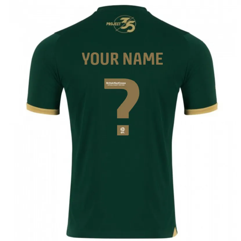 Danxen Hombre Camiseta Su Nombre #0 Verde 1ª Equipación 2023/24 La Camisa