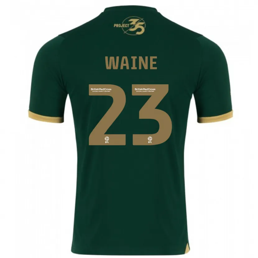 Danxen Hombre Camiseta Ben Waine #23 Verde 1ª Equipación 2023/24 La Camisa