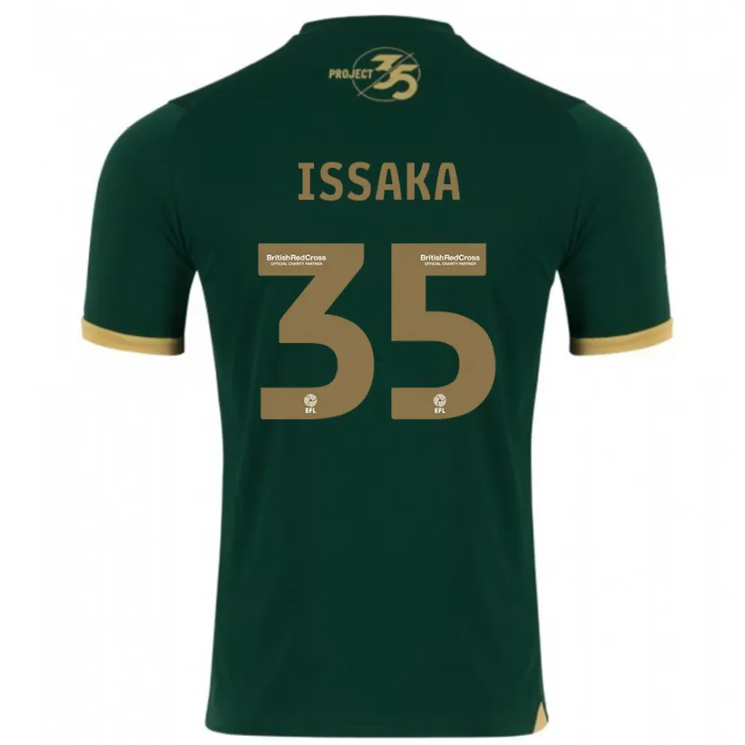 Danxen Hombre Camiseta Freddie Issaka #35 Verde 1ª Equipación 2023/24 La Camisa