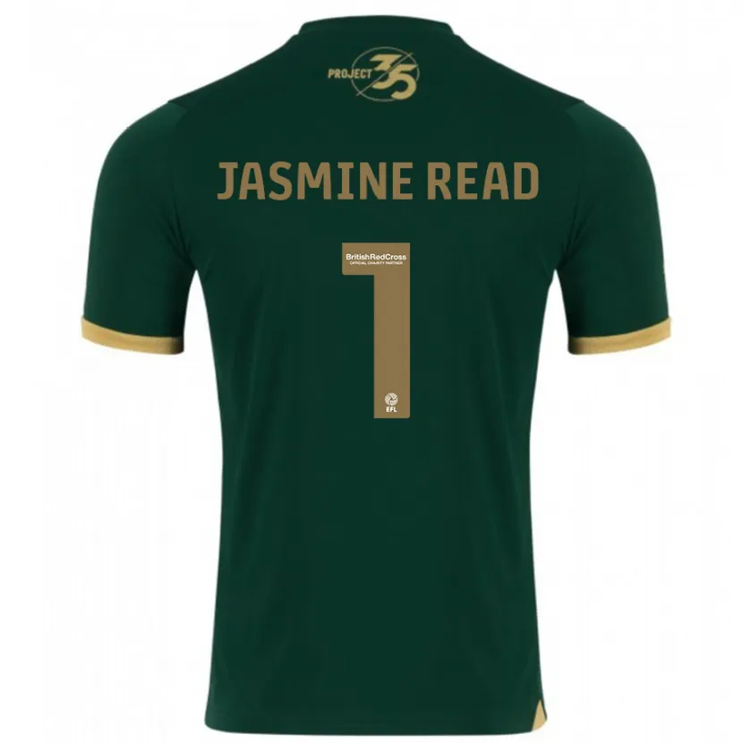 Danxen Hombre Camiseta Jasmine Read #1 Verde 1ª Equipación 2023/24 La Camisa