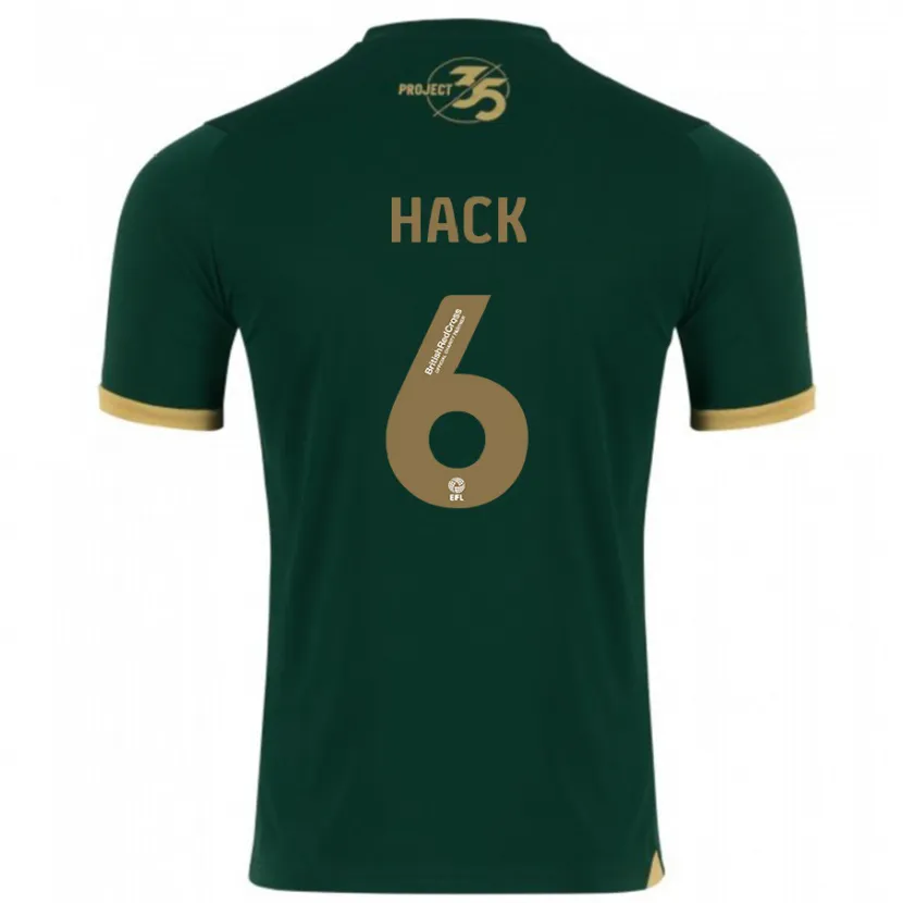 Danxen Hombre Camiseta Lucy Hack #6 Verde 1ª Equipación 2023/24 La Camisa