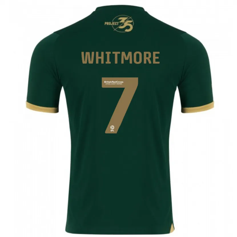 Danxen Hombre Camiseta Charlotte Whitmore #7 Verde 1ª Equipación 2023/24 La Camisa