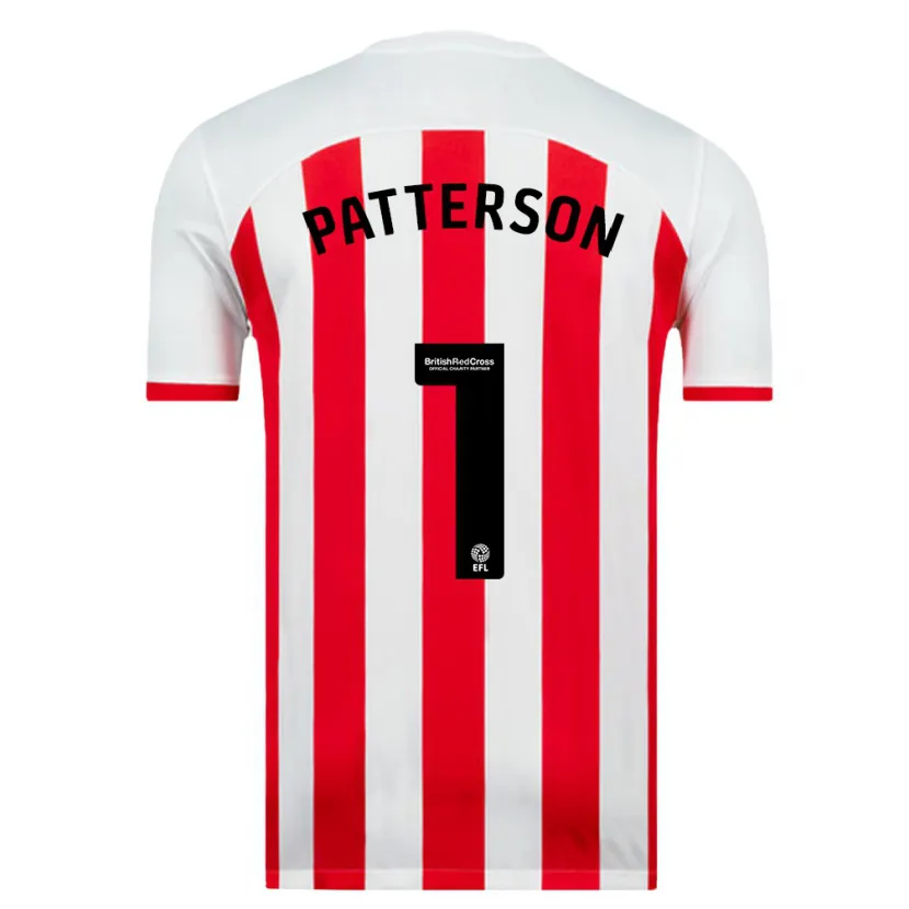 Danxen Hombre Camiseta Anthony Patterson #1 Blanco 1ª Equipación 2023/24 La Camisa