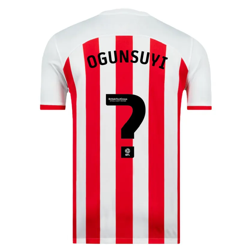 Danxen Hombre Camiseta Trey Samuel-Ogunsuyi #0 Blanco 1ª Equipación 2023/24 La Camisa