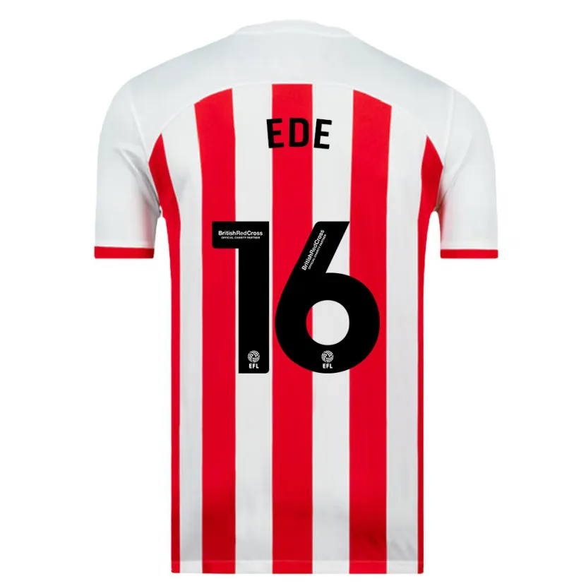 Danxen Hombre Camiseta Grace Ede #16 Blanco 1ª Equipación 2023/24 La Camisa