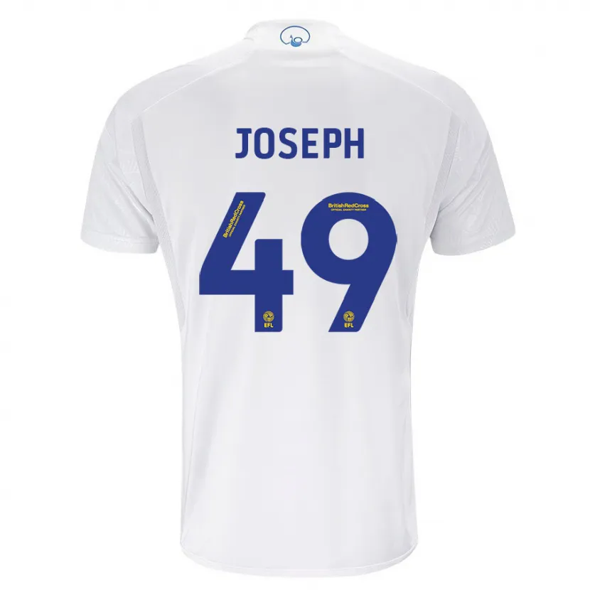 Danxen Hombre Camiseta Mateo Joseph #49 Blanco 1ª Equipación 2023/24 La Camisa