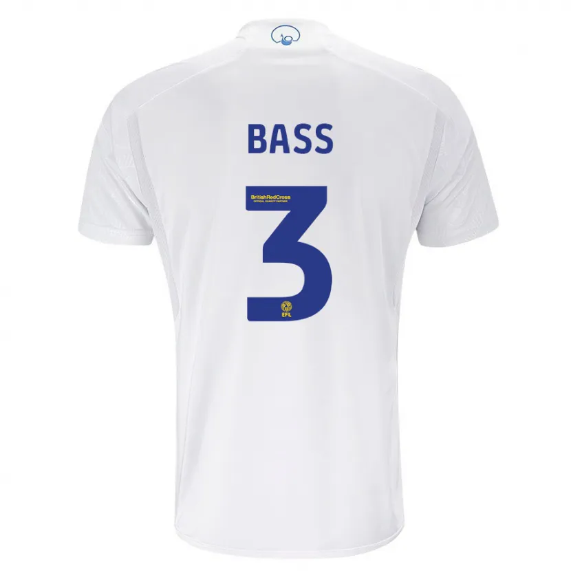 Danxen Hombre Camiseta Rebekah Bass #3 Blanco 1ª Equipación 2023/24 La Camisa