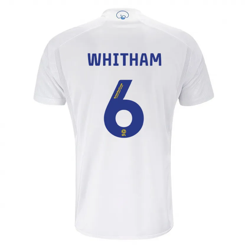 Danxen Hombre Camiseta Danielle Whitham #6 Blanco 1ª Equipación 2023/24 La Camisa