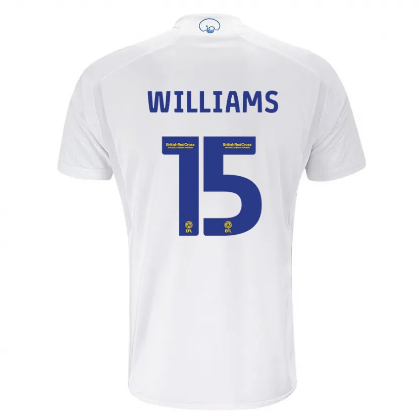 Danxen Hombre Camiseta Paige Williams #15 Blanco 1ª Equipación 2023/24 La Camisa