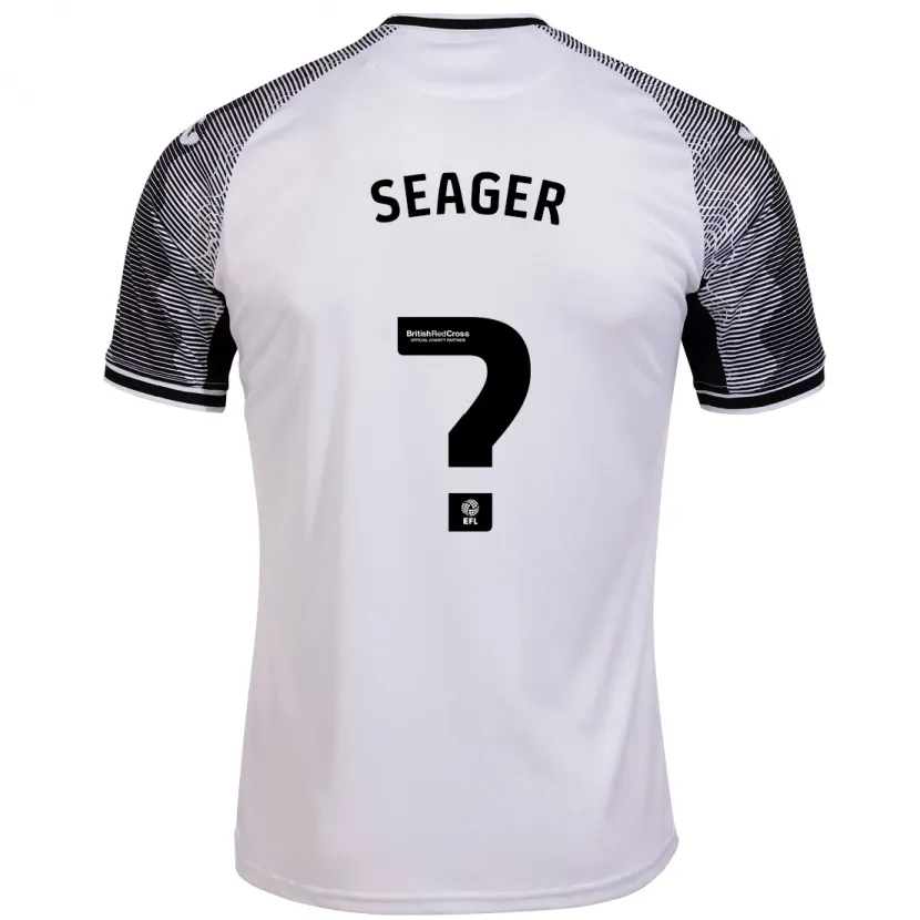 Danxen Hombre Camiseta Sam Seager #0 Blanco 1ª Equipación 2023/24 La Camisa