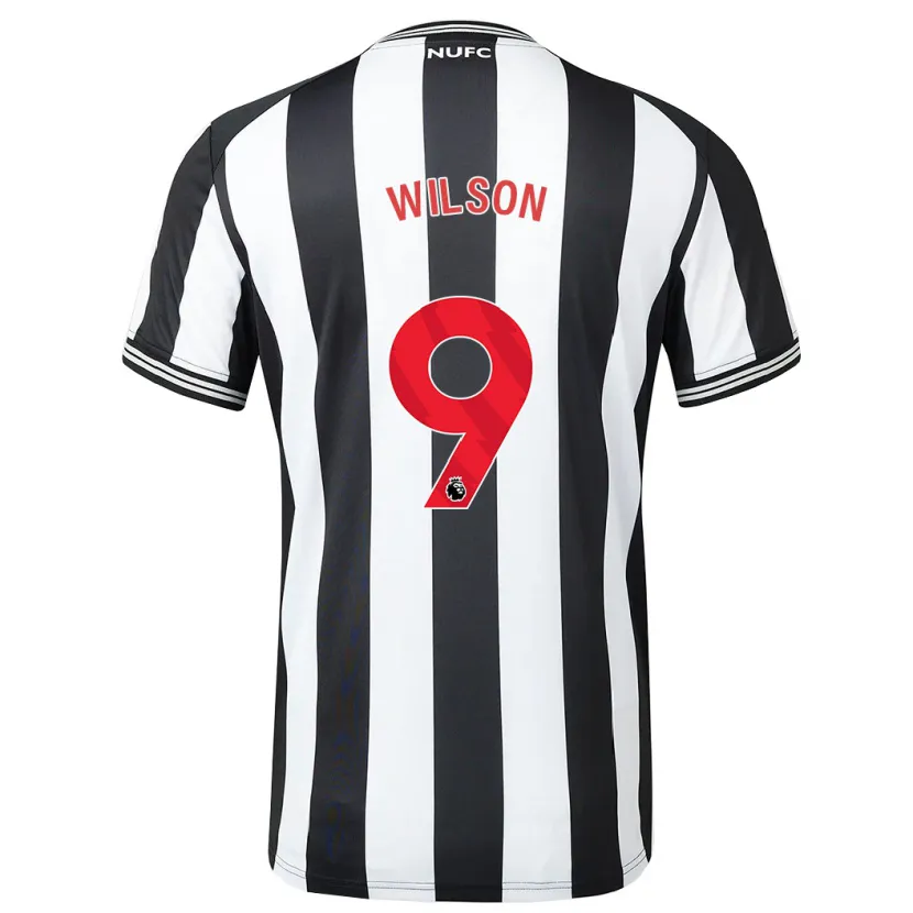 Danxen Hombre Camiseta Callum Wilson #9 Blanco Negro 1ª Equipación 2023/24 La Camisa