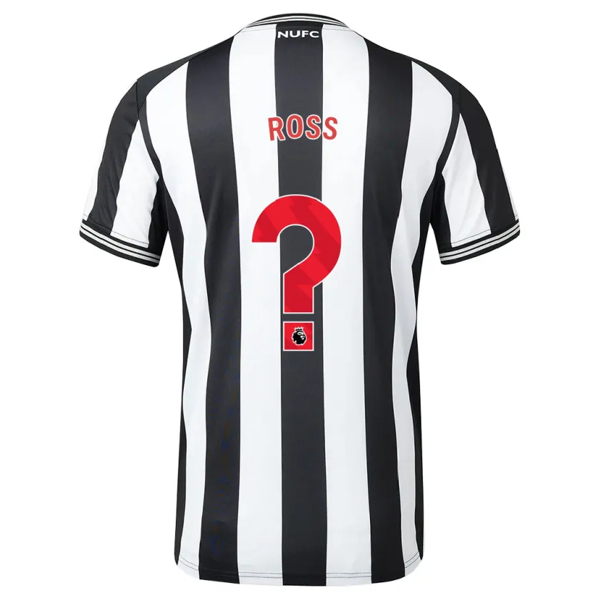 Danxen Hombre Camiseta Taylor Ross #0 Blanco Negro 1ª Equipación 2023/24 La Camisa