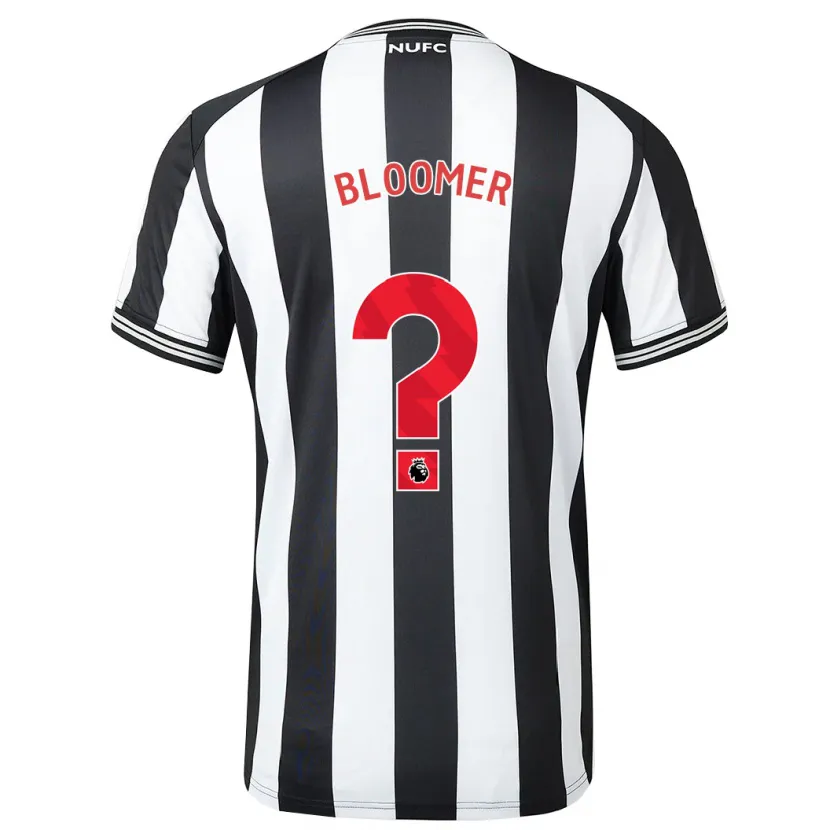 Danxen Hombre Camiseta Guy Bloomer #0 Blanco Negro 1ª Equipación 2023/24 La Camisa