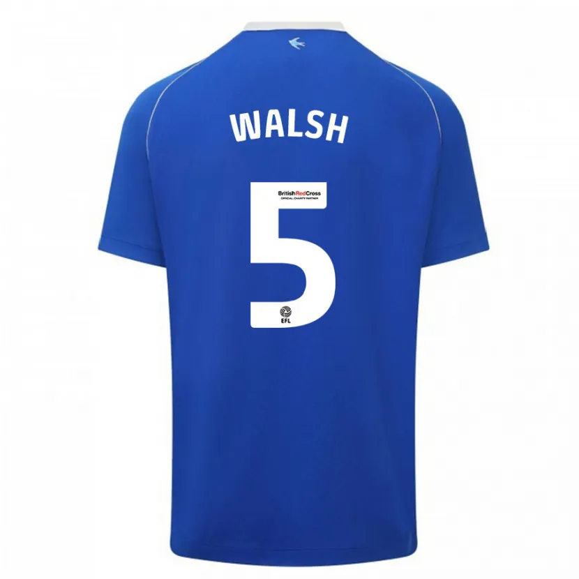 Danxen Hombre Camiseta Siobhan Walsh #5 Azul 1ª Equipación 2023/24 La Camisa