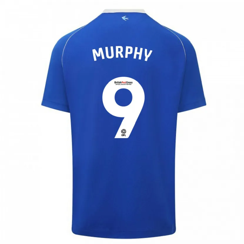 Danxen Hombre Camiseta Alana Murphy #9 Azul 1ª Equipación 2023/24 La Camisa