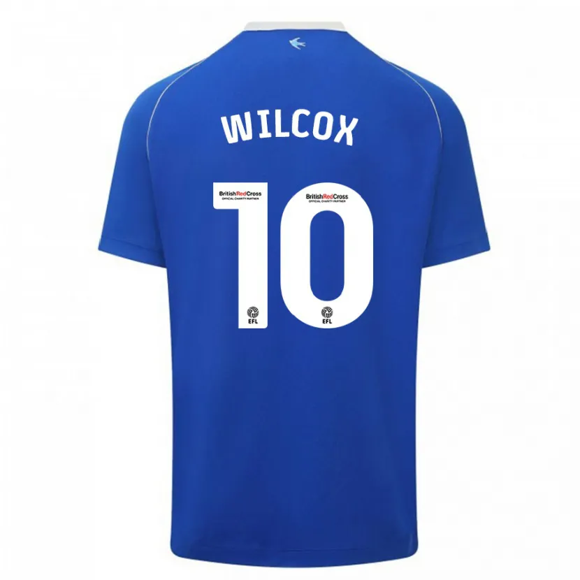 Danxen Hombre Camiseta Danielle Wilcox #10 Azul 1ª Equipación 2023/24 La Camisa