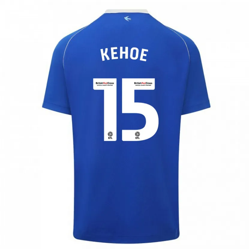 Danxen Hombre Camiseta Molly Kehoe #15 Azul 1ª Equipación 2023/24 La Camisa