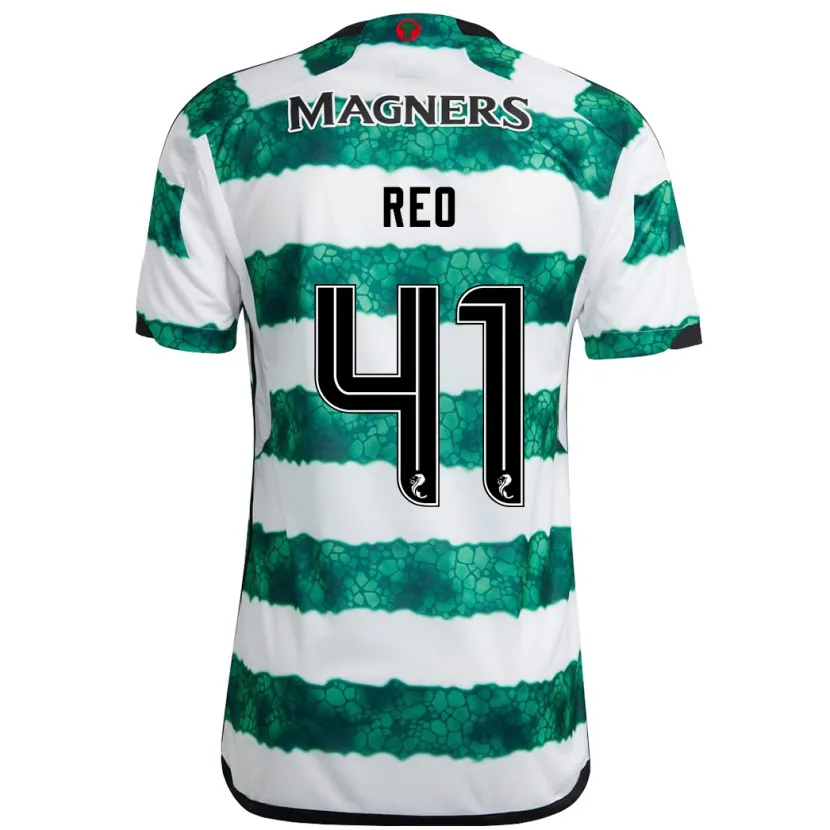 Danxen Hombre Camiseta Reo Hatate #41 Verde 1ª Equipación 2023/24 La Camisa