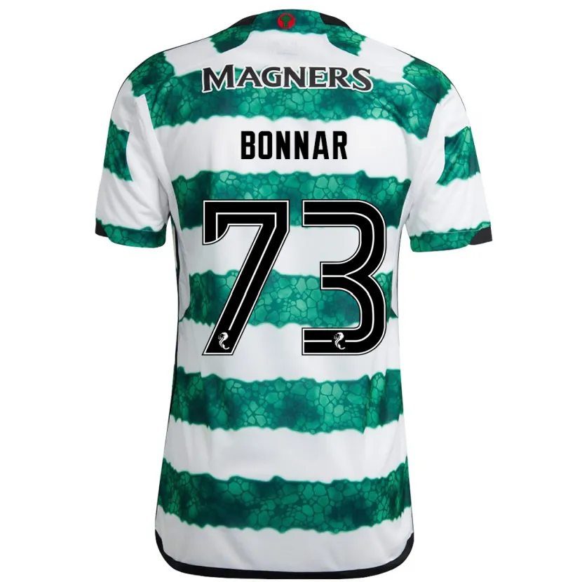 Danxen Hombre Camiseta Jude Bonnar #73 Verde 1ª Equipación 2023/24 La Camisa