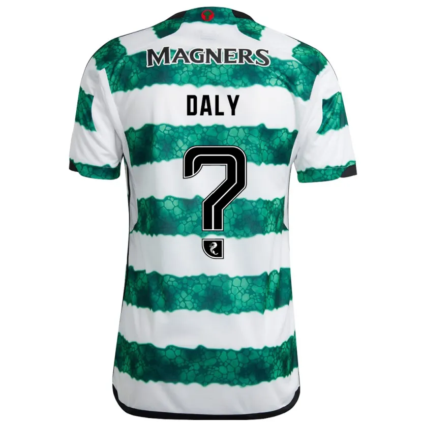 Danxen Hombre Camiseta Kayden Daly #0 Verde 1ª Equipación 2023/24 La Camisa