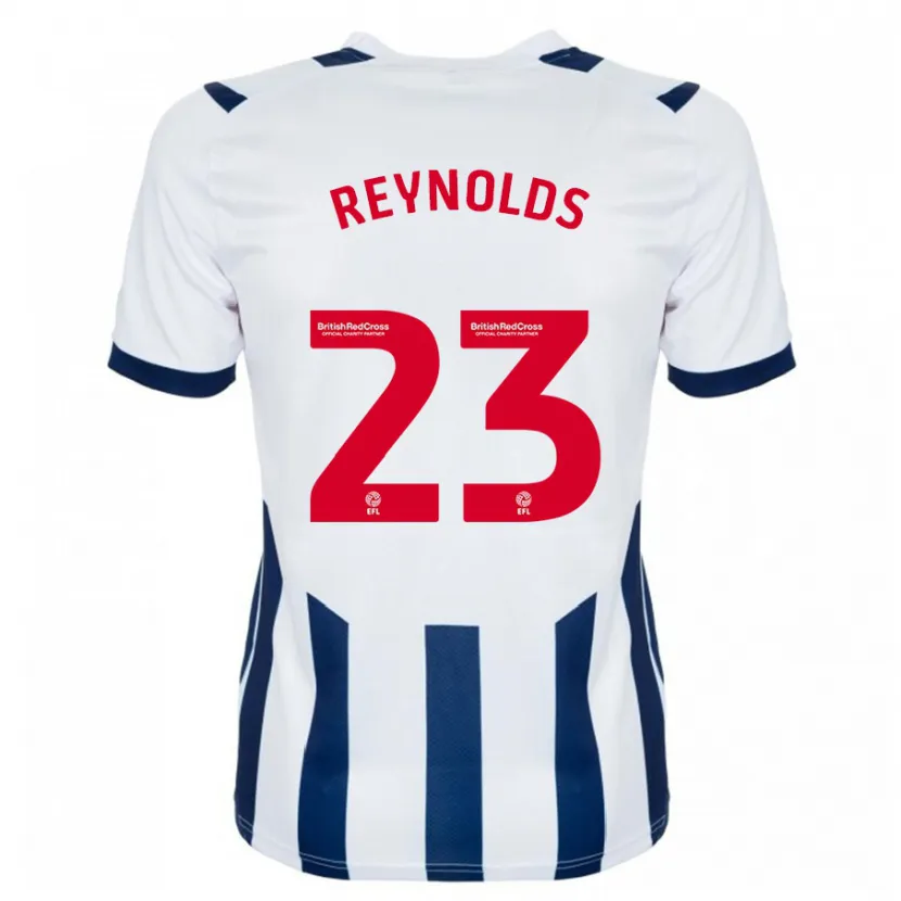 Danxen Hombre Camiseta Taylor Reynolds #23 Blanco 1ª Equipación 2023/24 La Camisa