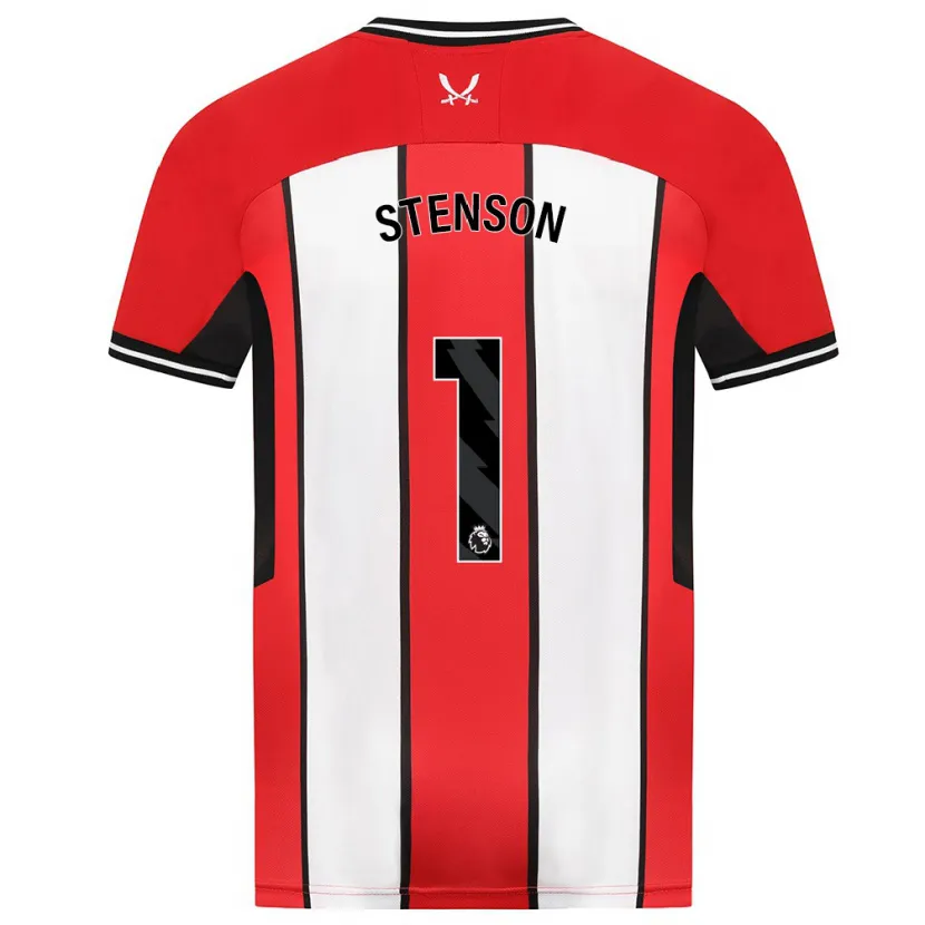 Danxen Hombre Camiseta Fran Stenson #1 Rojo 1ª Equipación 2023/24 La Camisa