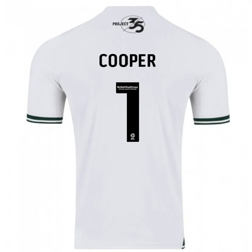 Danxen Hombre Camiseta Michael Cooper #1 Blanco 2ª Equipación 2023/24 La Camisa